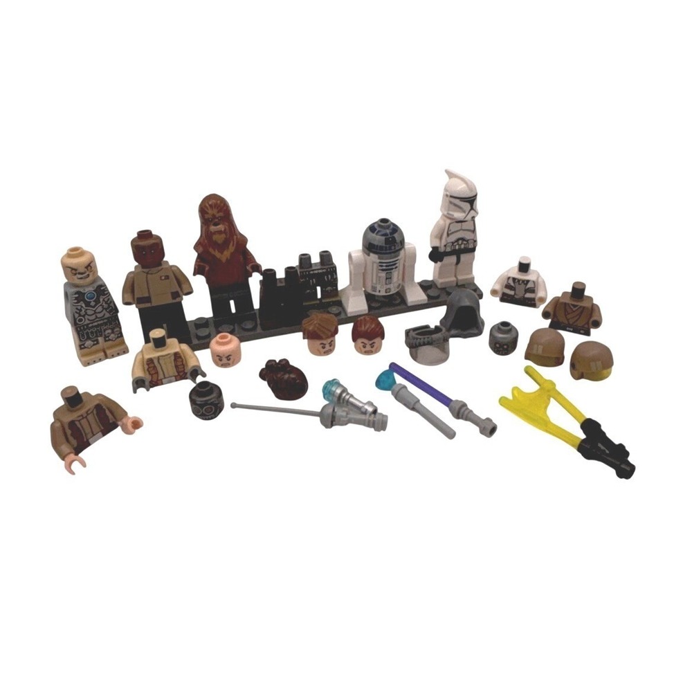 Lego Star Wars Minifigure‎ Lot Light Sabers Helmets Legs Torsos